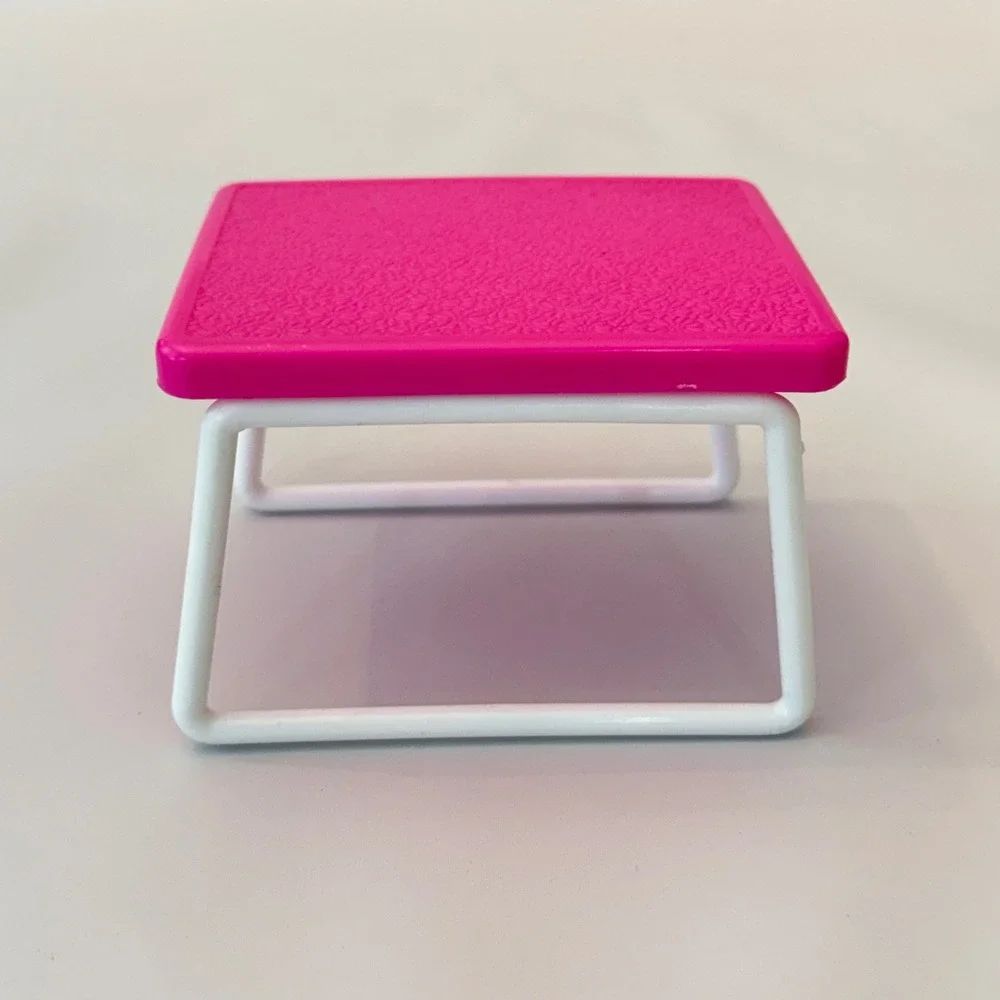 VTG 1986 Mattel Arco Floral Pink & White Floral Table Replacement Hong‎ Kong